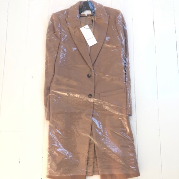 Emerson Fry Tailored Camel Coat - Picture 6 of 7